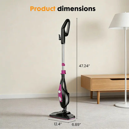 Portable floor cleaner, suitable for hardwood/tile/laminate/carpet floors