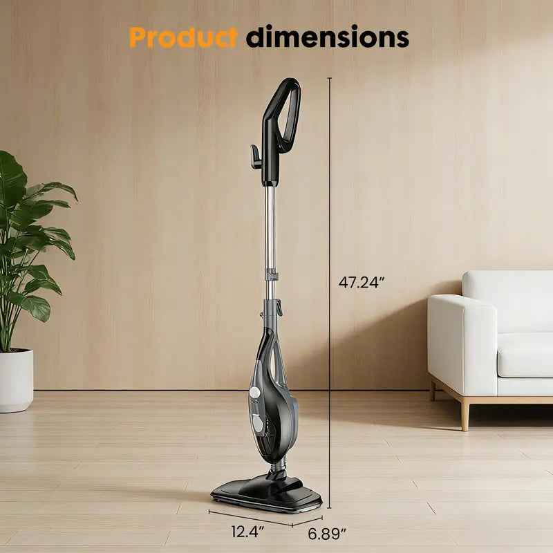 Portable floor cleaner, suitable for hardwood/tile/laminate/carpet floors